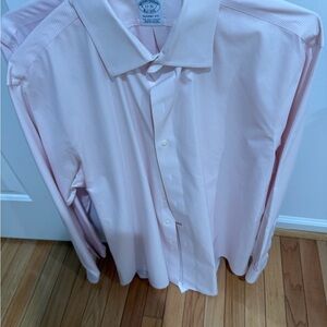Men's Dress Shirt - Pink Stripe35/17